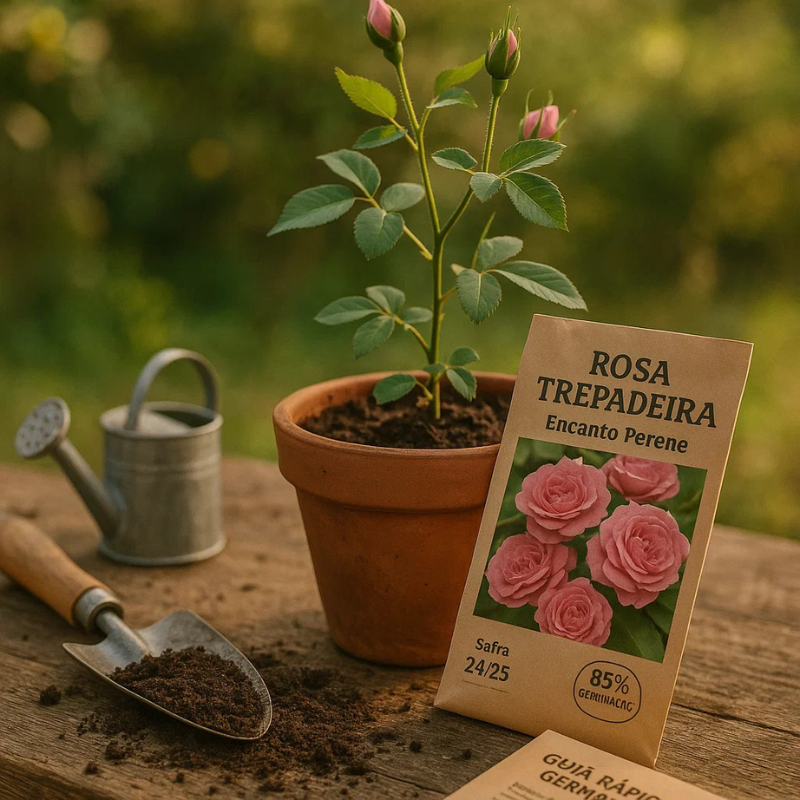 Rosa Trepadora Encanto Perene - Cosecha Premium 24/25 + Bonos Limitados + Entrega Gratis